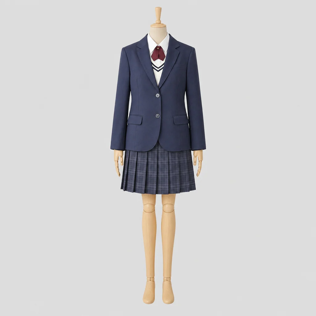 村松高校の制服のイメージ