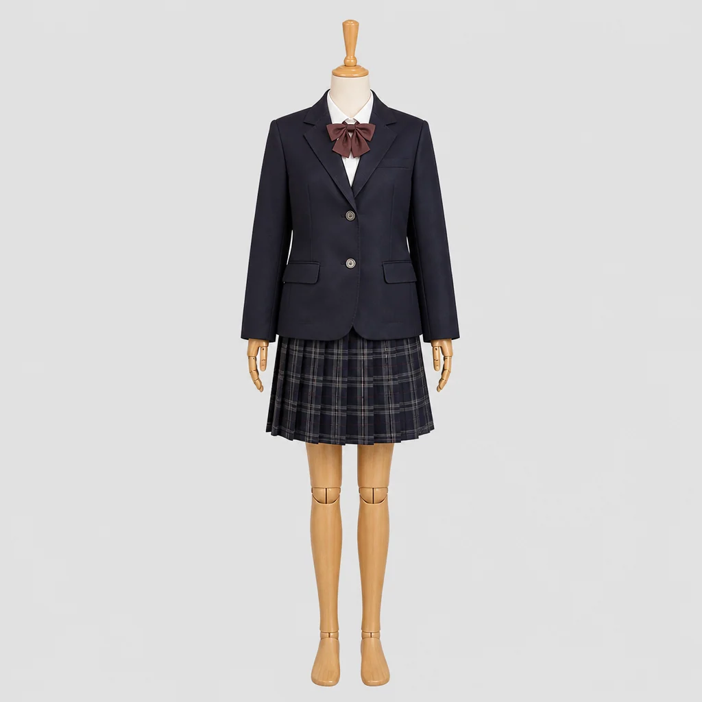 北越高校の女子の制服のイメージ