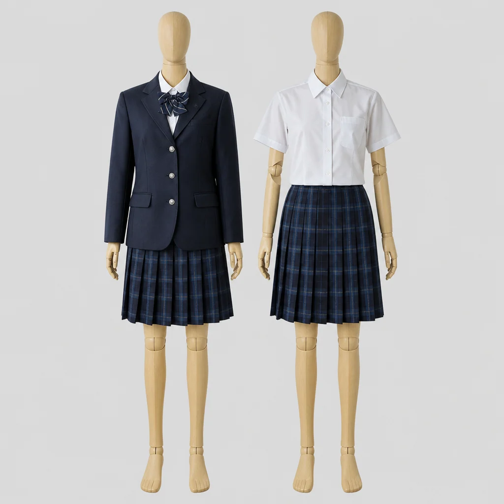 滑川高校の制服のイメージ