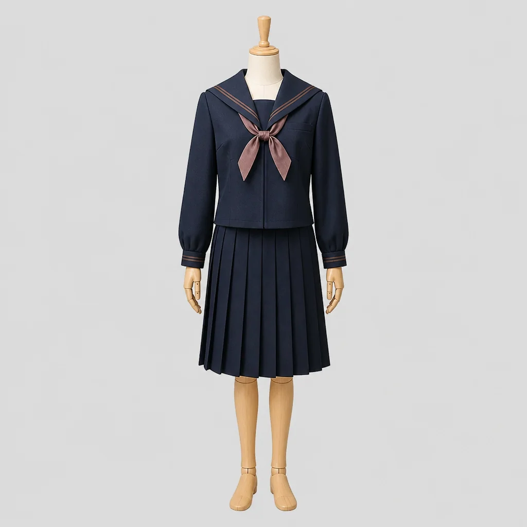 新湊高校の制服のイメージ