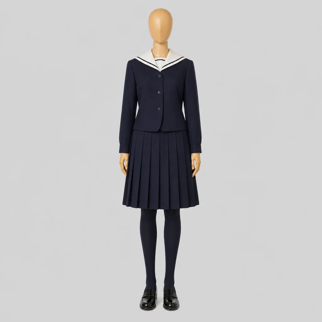 金沢辰巳丘高校の制服のイメージ