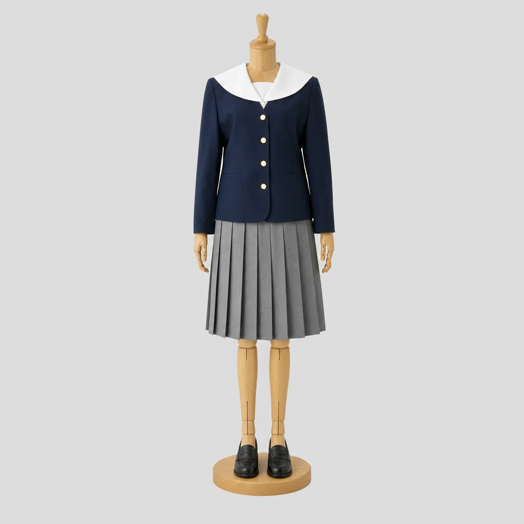 田鶴浜高校の制服のイメージ
