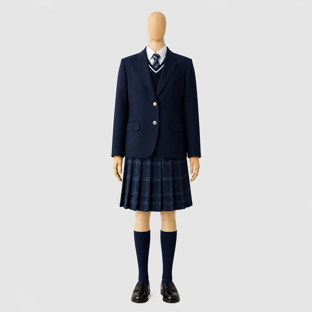宝達高校の女子の制服のイメージ