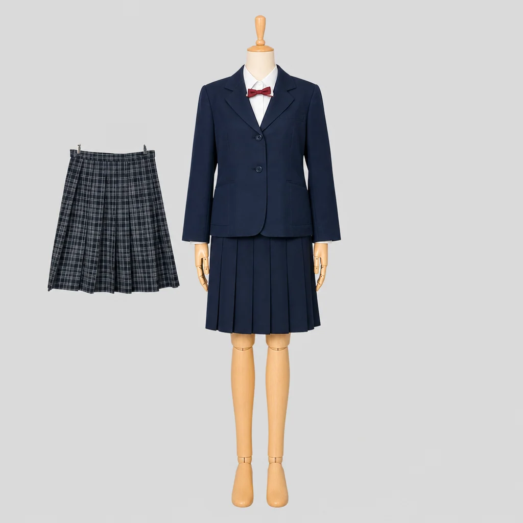 甲府第一高校の制服のイメージ