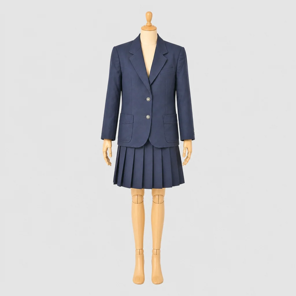 山梨高校の制服のイメージ
