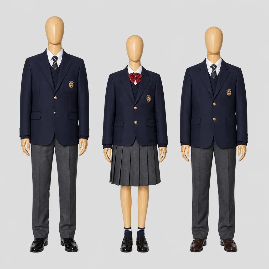中央高校の制服のイメージ