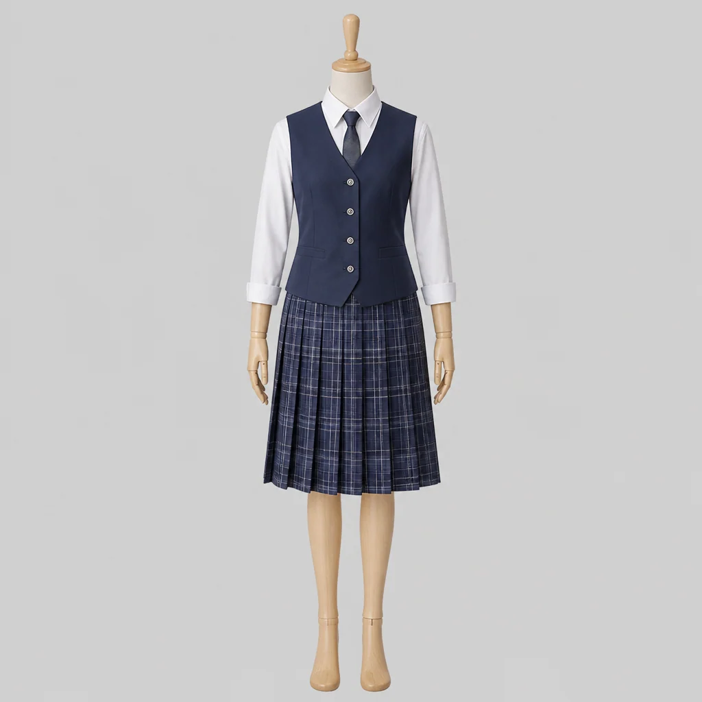 富士北稜高校の制服のイメージ