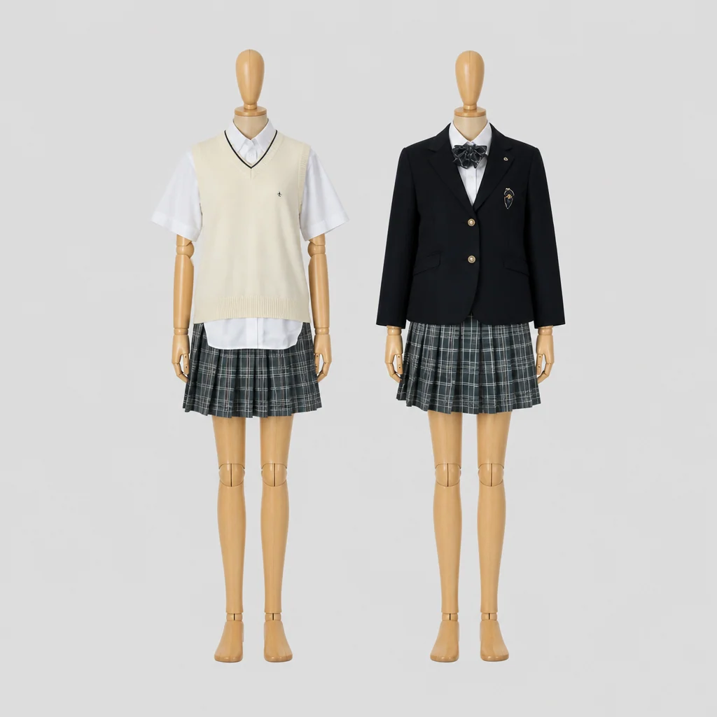 富士学苑高校の制服のイメージ