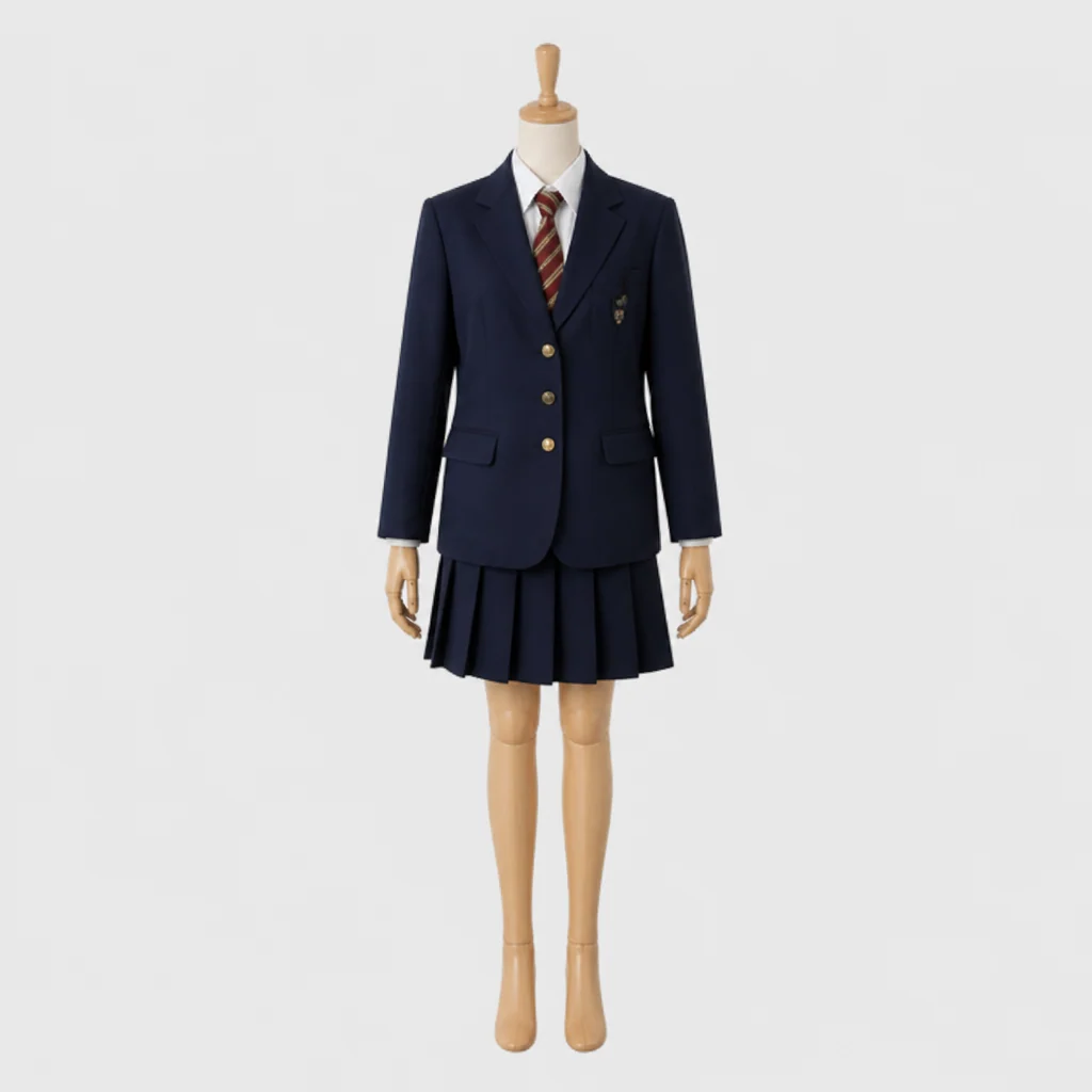 長野県長野商業高校の女子の制服のイメージ