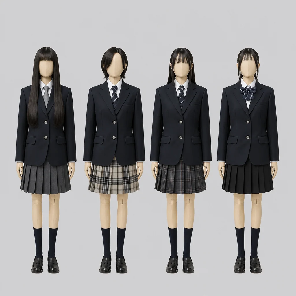長野県小諸義塾高校の女子の制服のイメージ