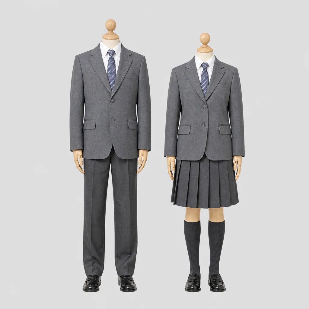 エクセラン高校の制服のイメージ