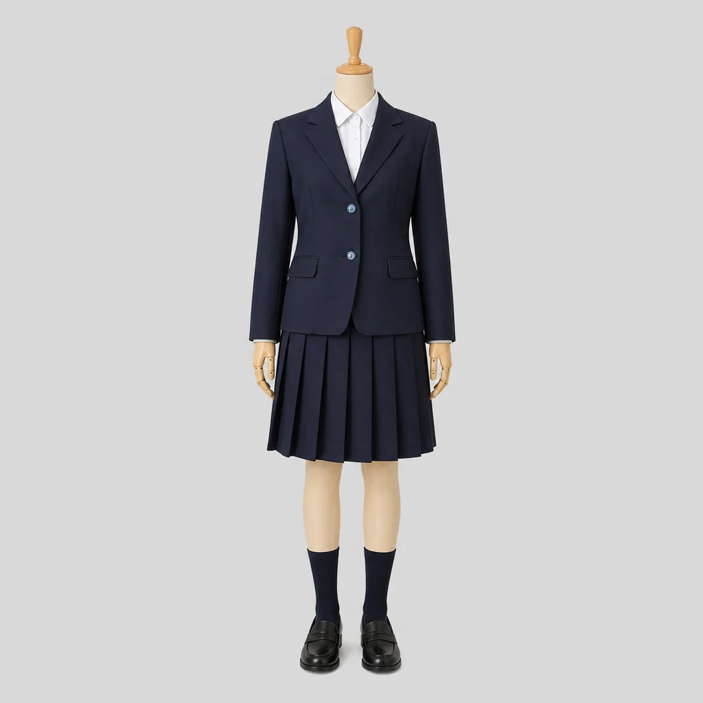岐阜県立岐阜商業高校の制服のイメージ