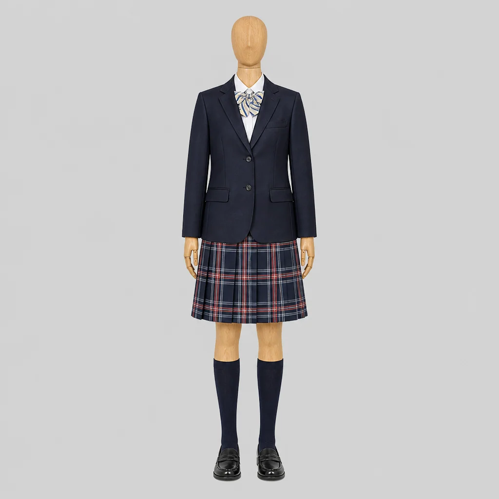 関商工高校の制服のイメージ