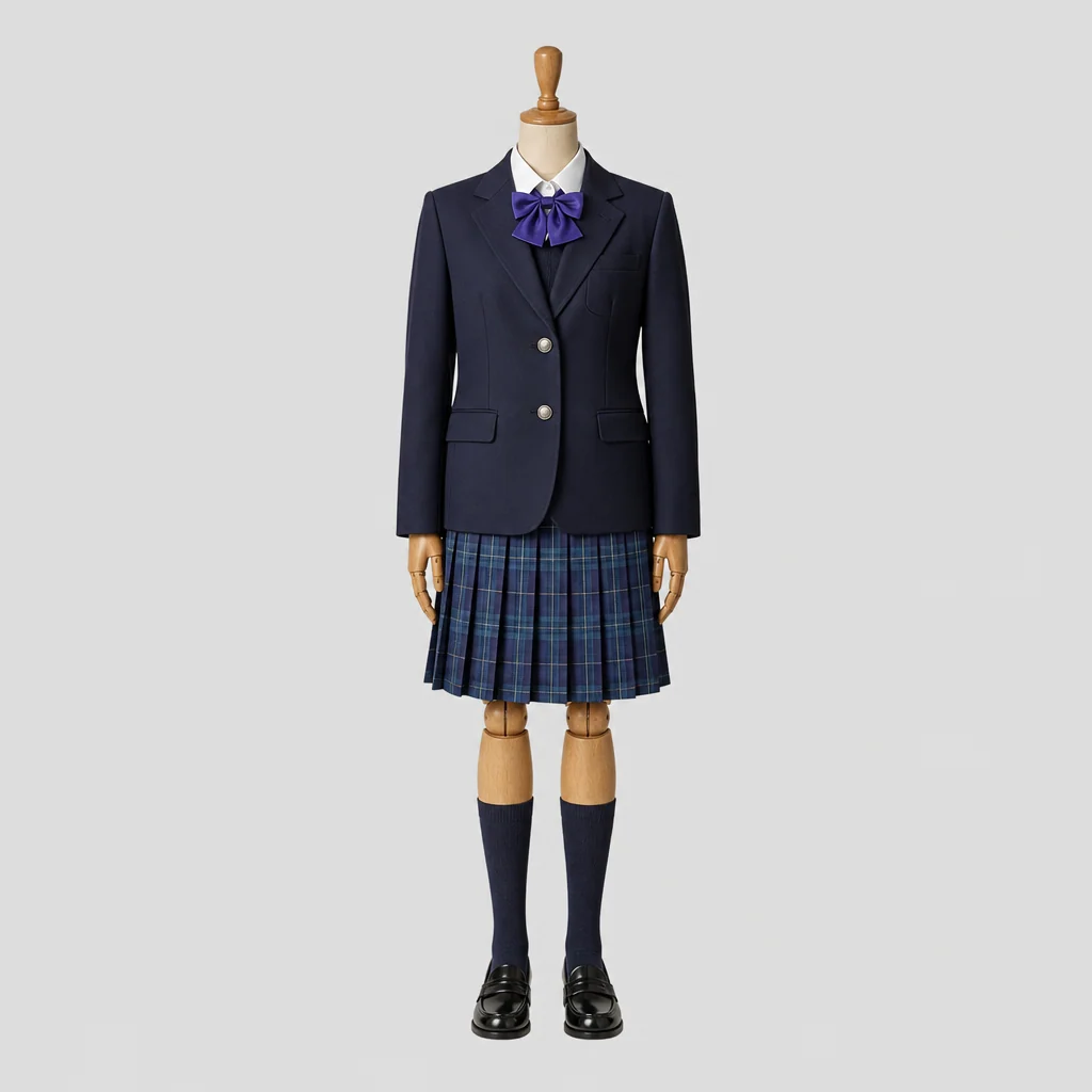 岐阜東高校の女子の制服のイメージ