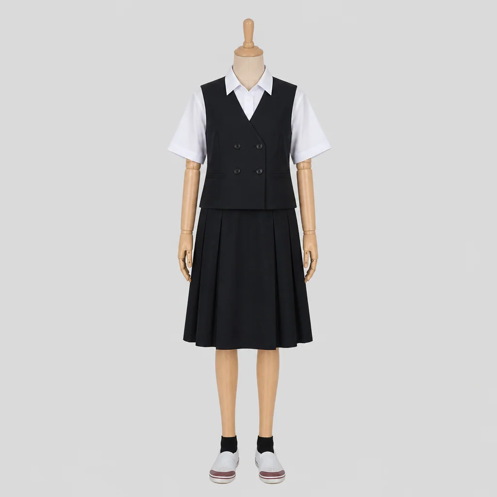 韮山高校の制服のイメージ