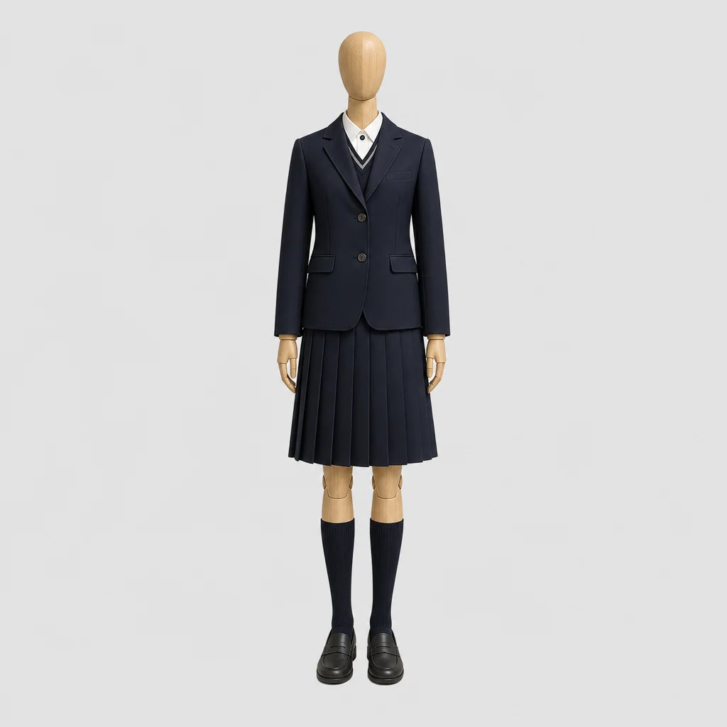 沼津城北高校の制服のイメージ