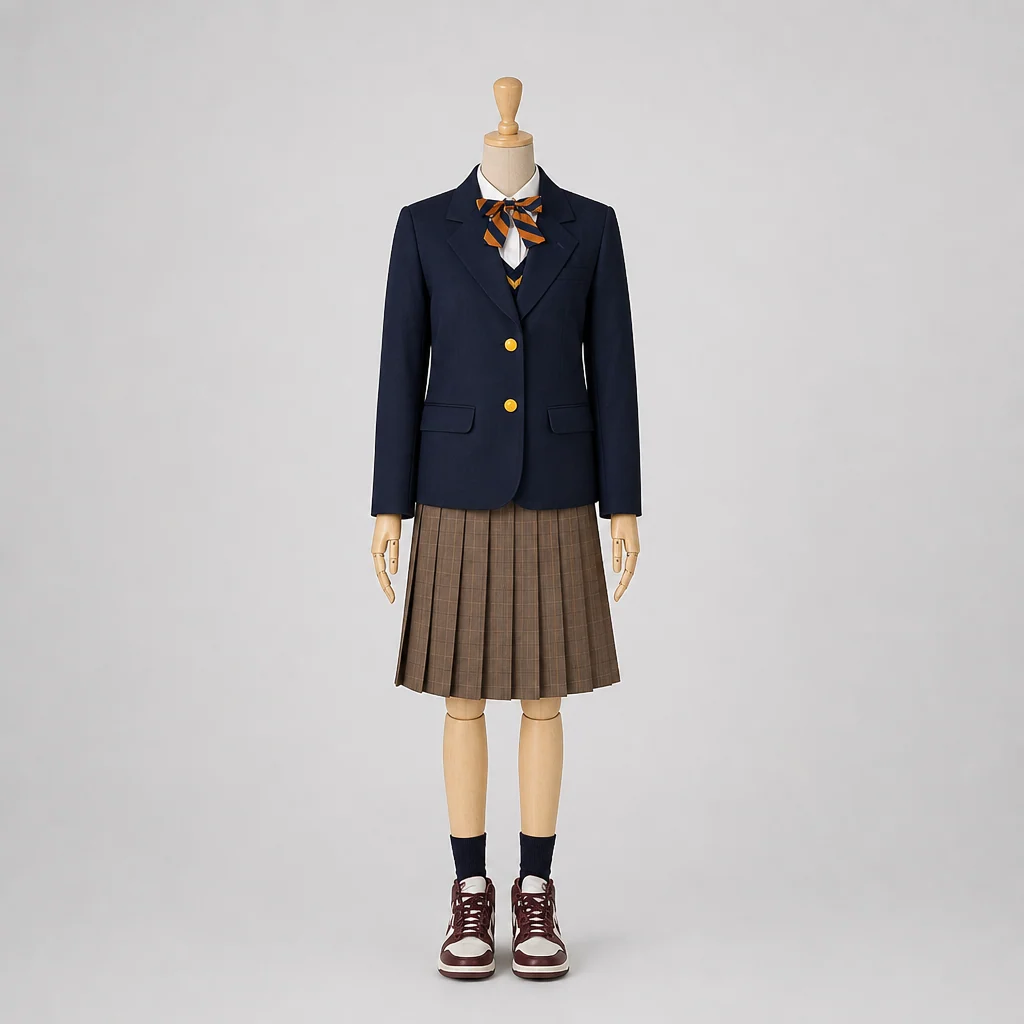吉原高校の女子の制服のイメージ