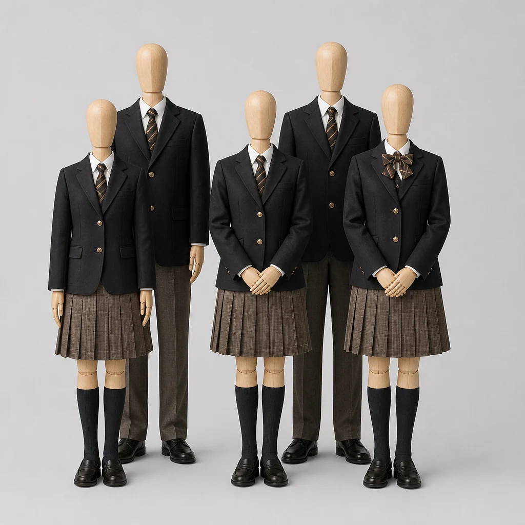 富士東高校の制服のイメージ