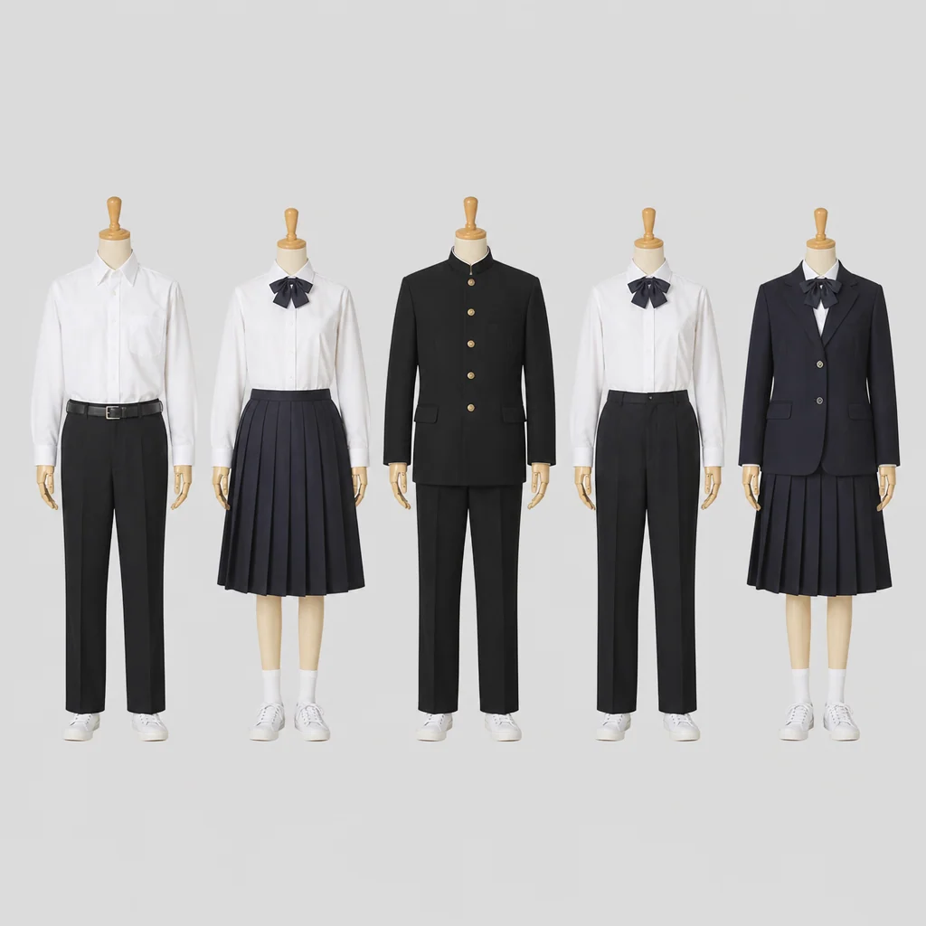榛原高校の制服のイメージ