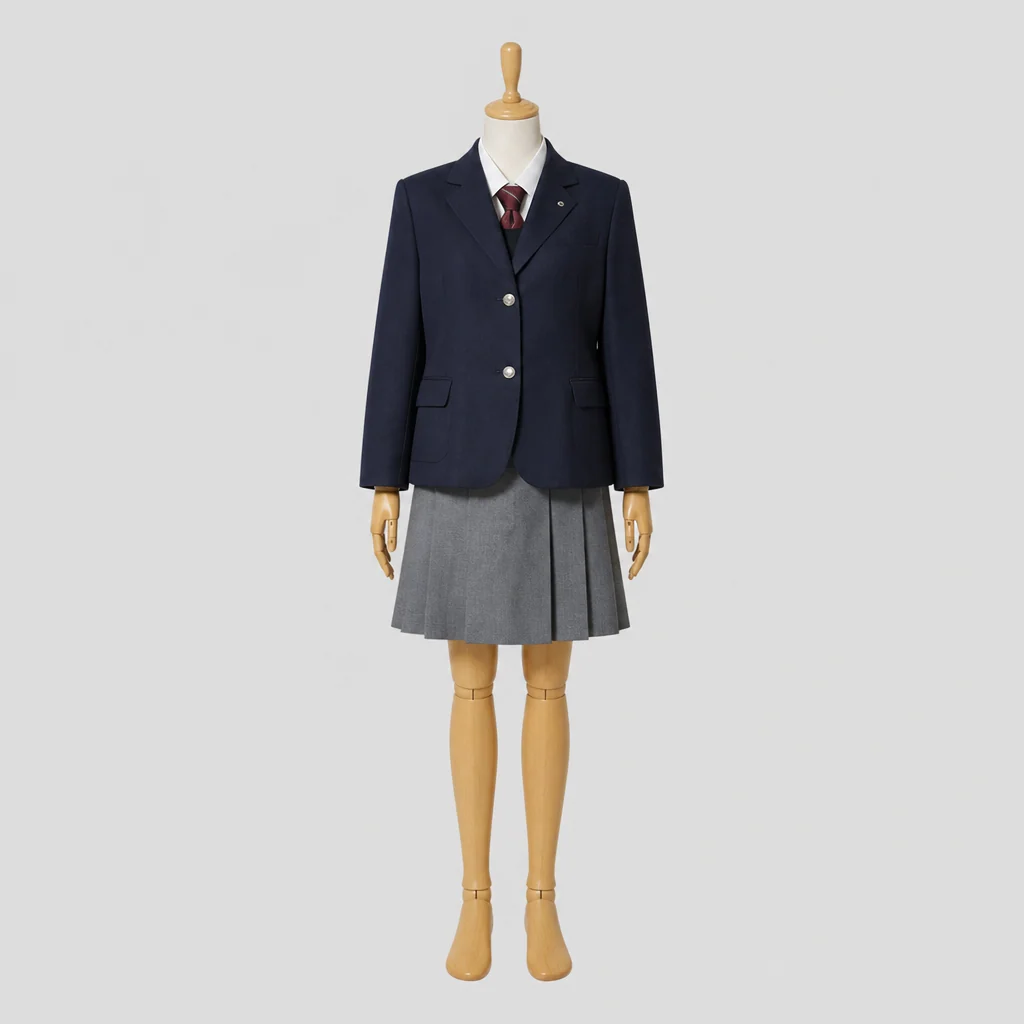 静岡西高校の制服のイメージ