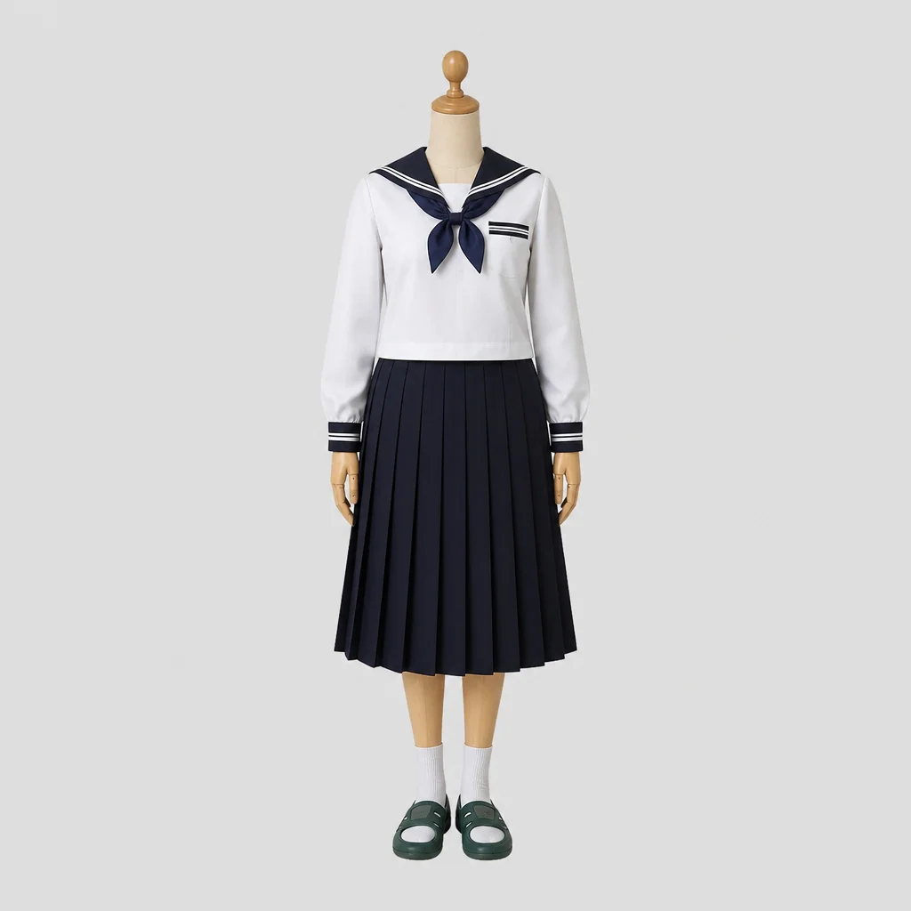 新居高校の制服のイメージ