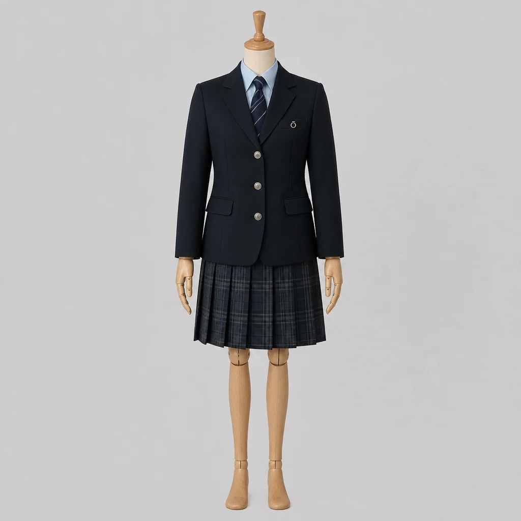 浜松東高校の制服のイメージ