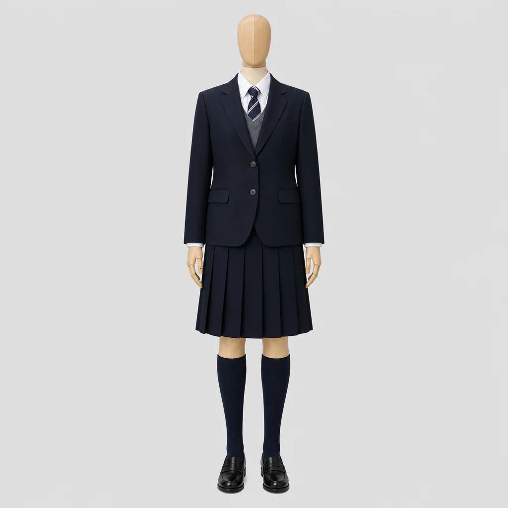 浜松湖南高校の制服のイメージ