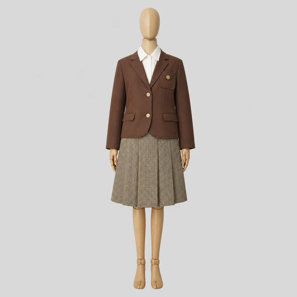 不二聖心女子学院高校の制服のイメージ