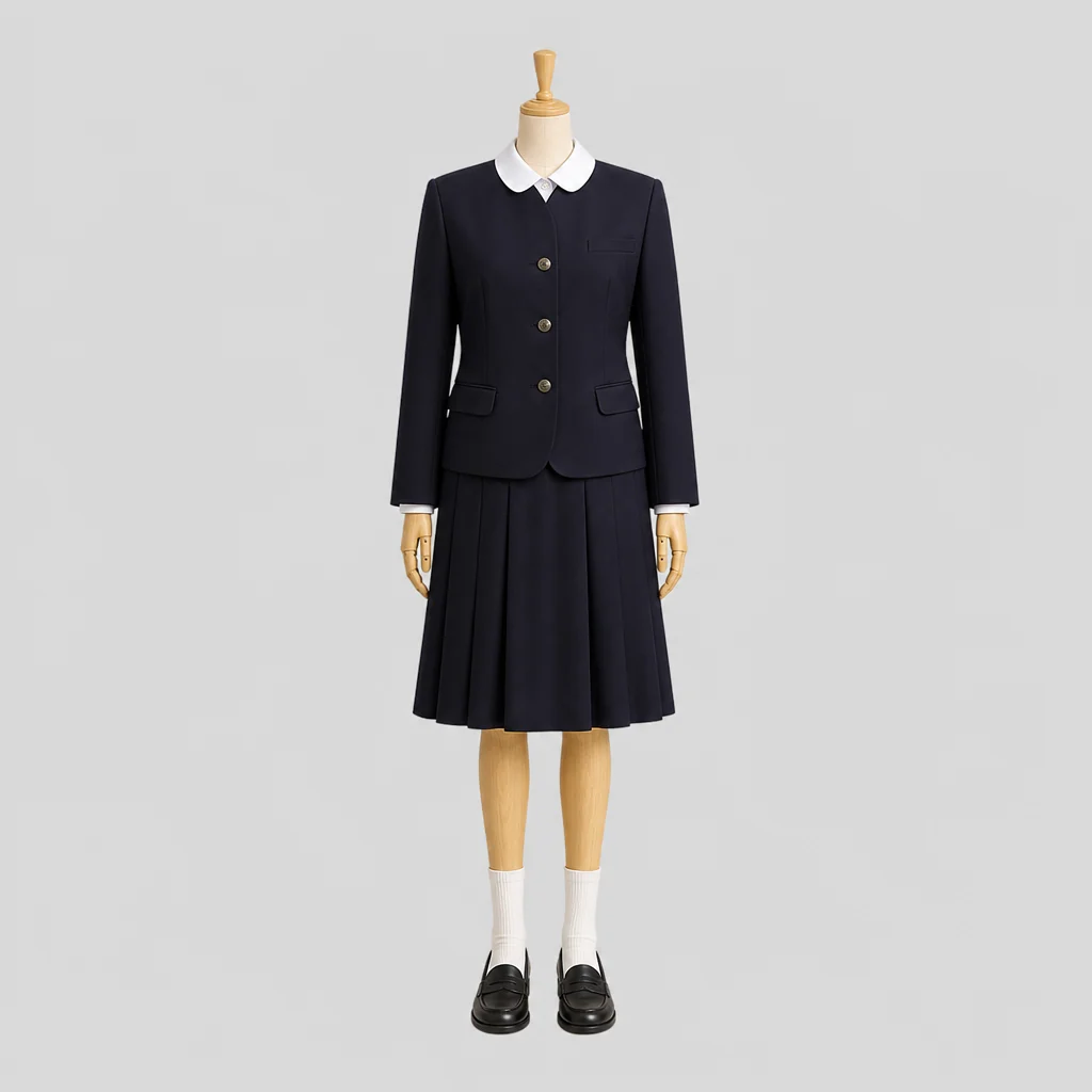 静岡雙葉高校の制服のイメージ