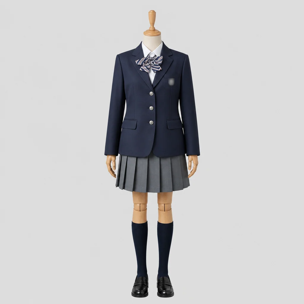 静岡北高校の制服のイメージ