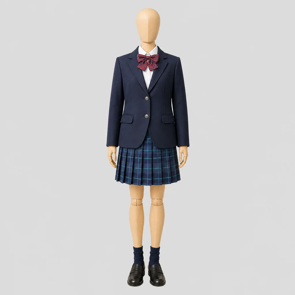 浜松聖星高校の制服のイメージ