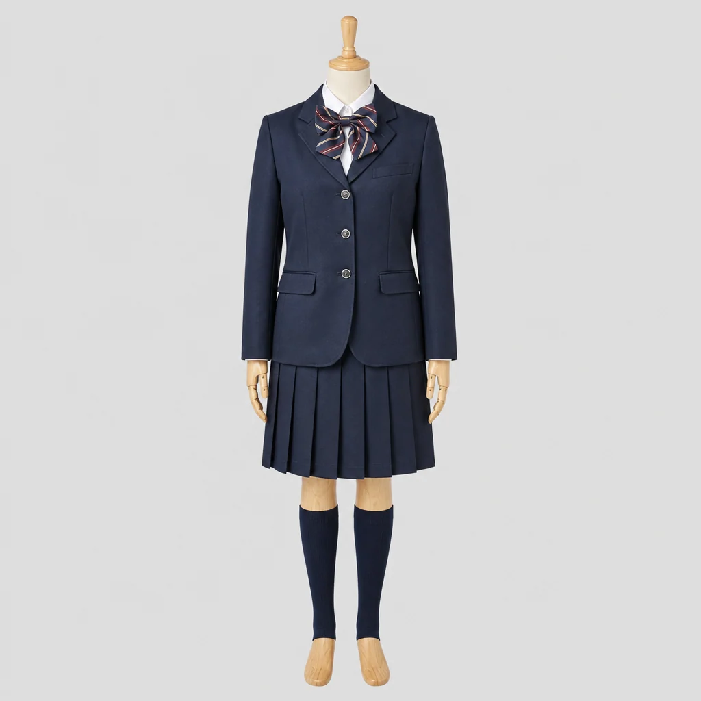 守山高校の女子の制服のイメージ