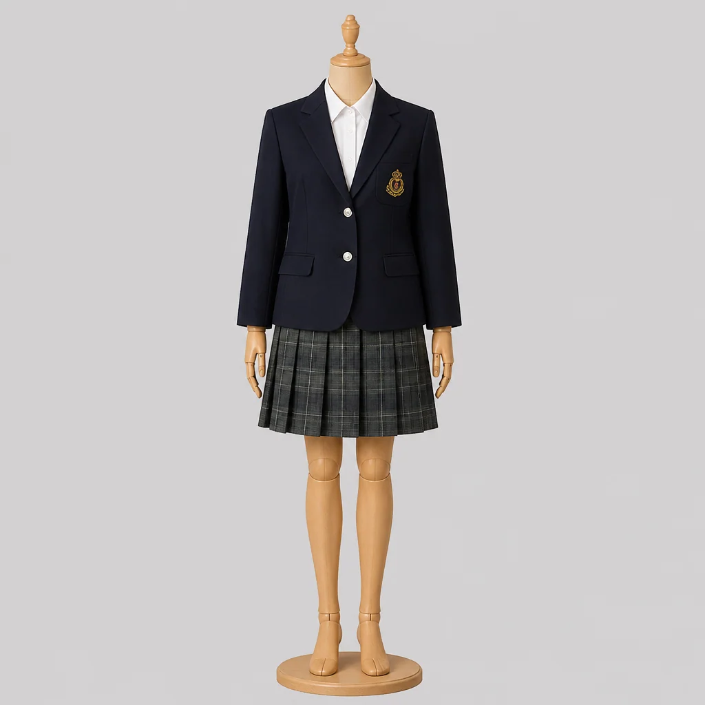 小牧高校の制服のイメージ