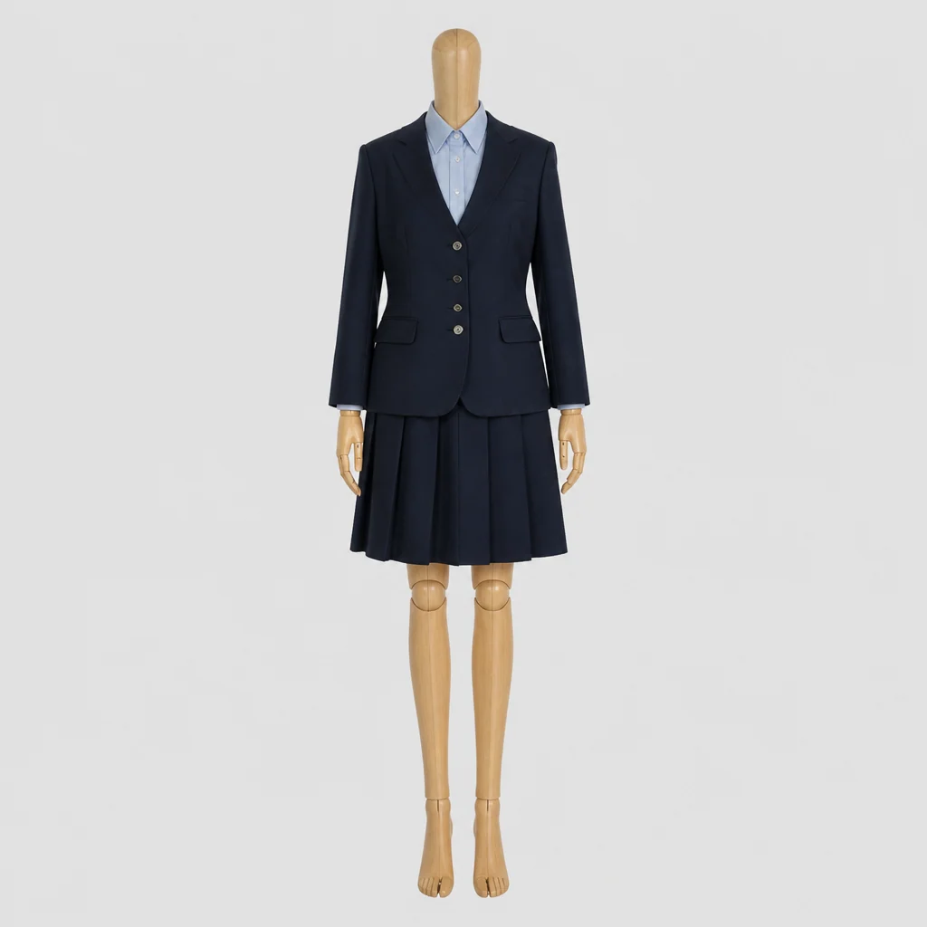 五条高校の女子の制服のイメージ