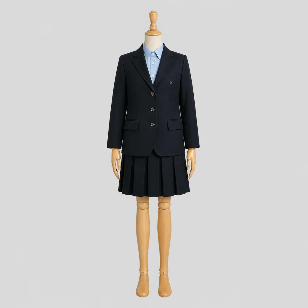 鶴城丘高校の制服のイメージ