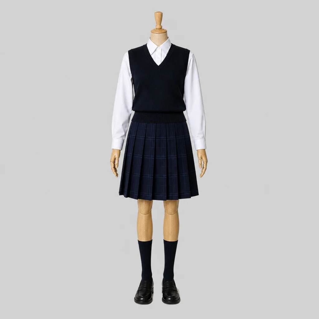 岡崎東高校の制服のイメージ