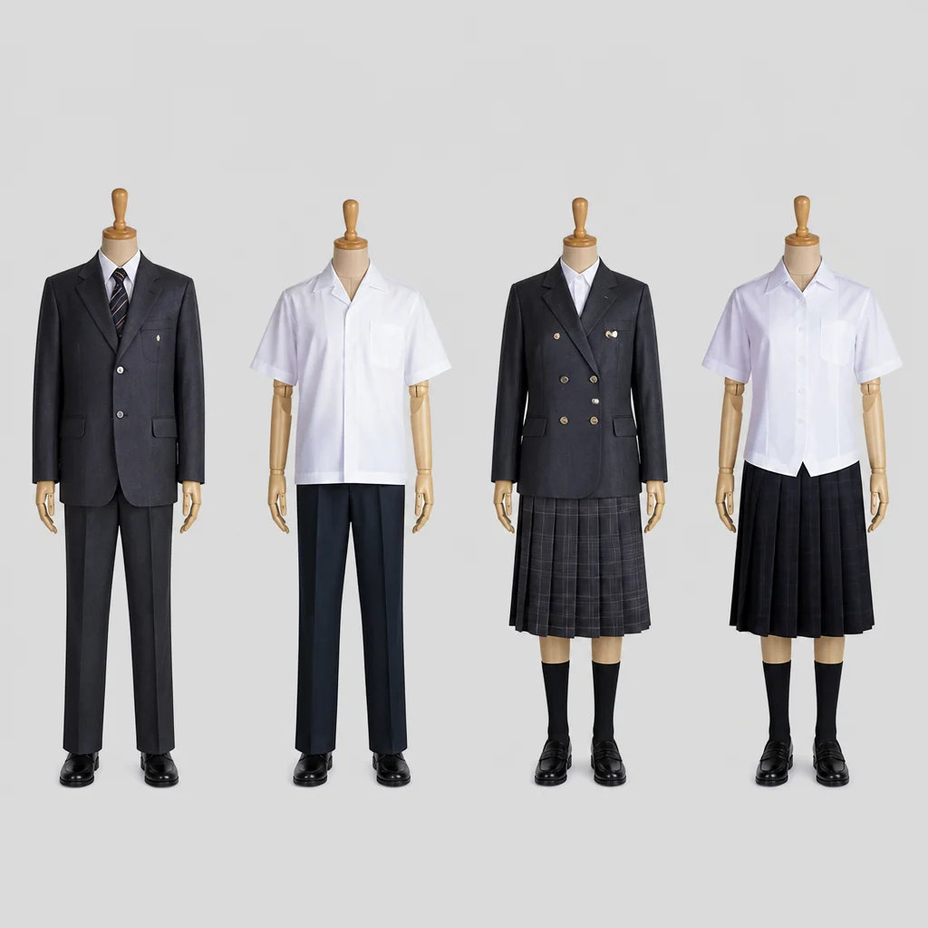 豊田東高校の制服のイメージ