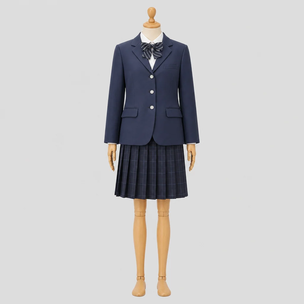 西陵高校の制服のイメージ
