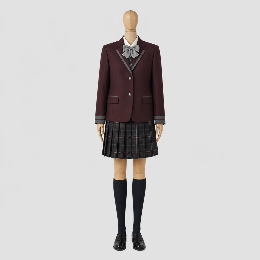 中央高校の制服のイメージ