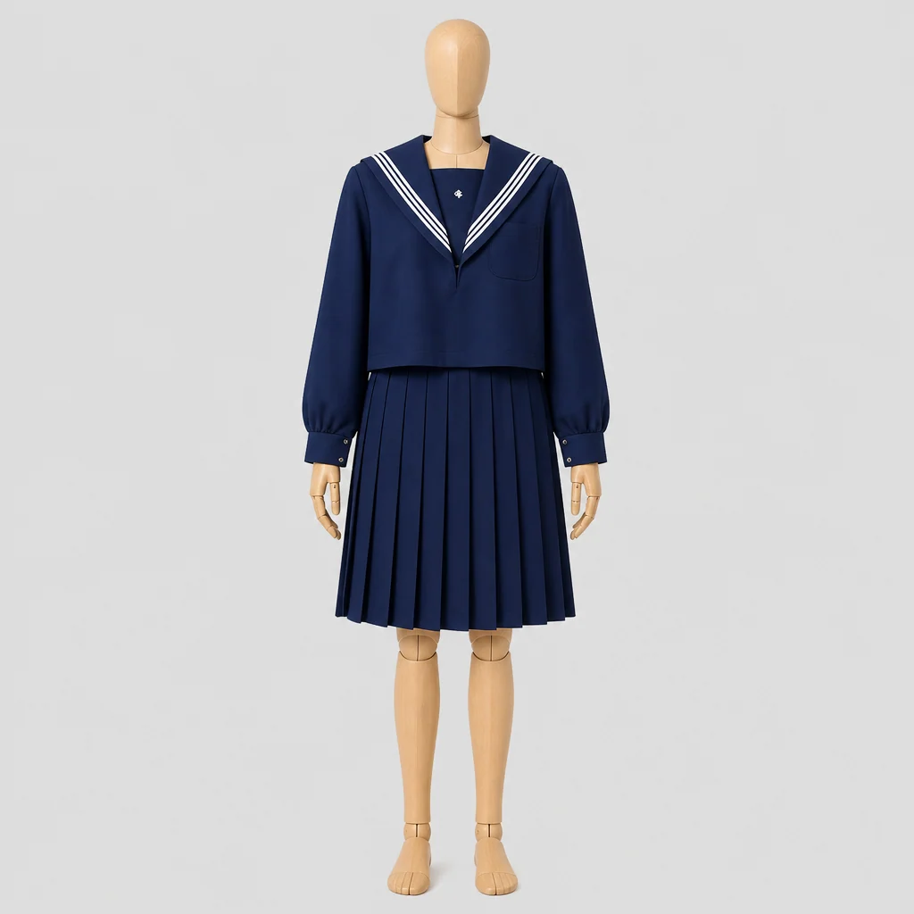 愛知淑徳高校の制服のイメージ