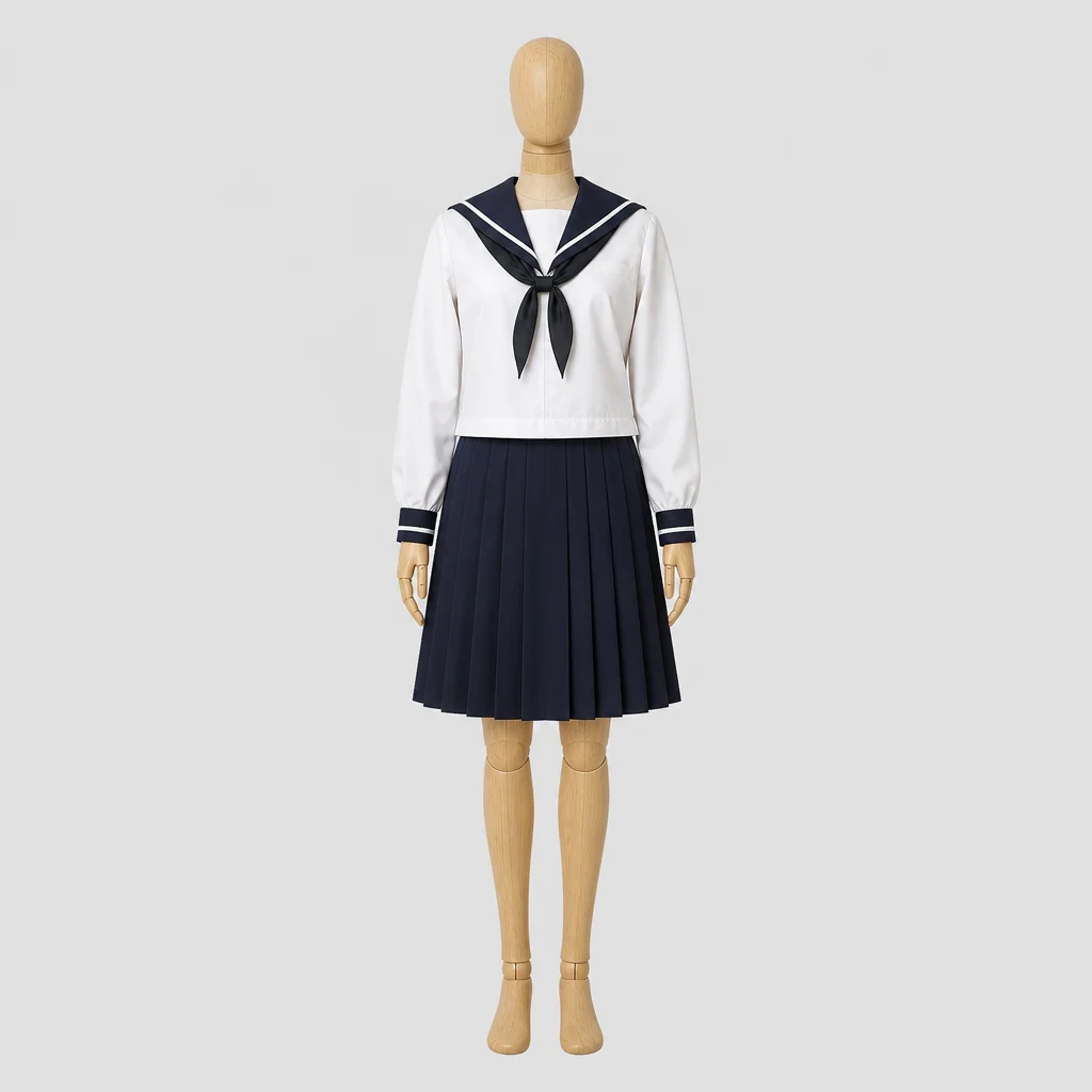 金城学院高校の制服のイメージ