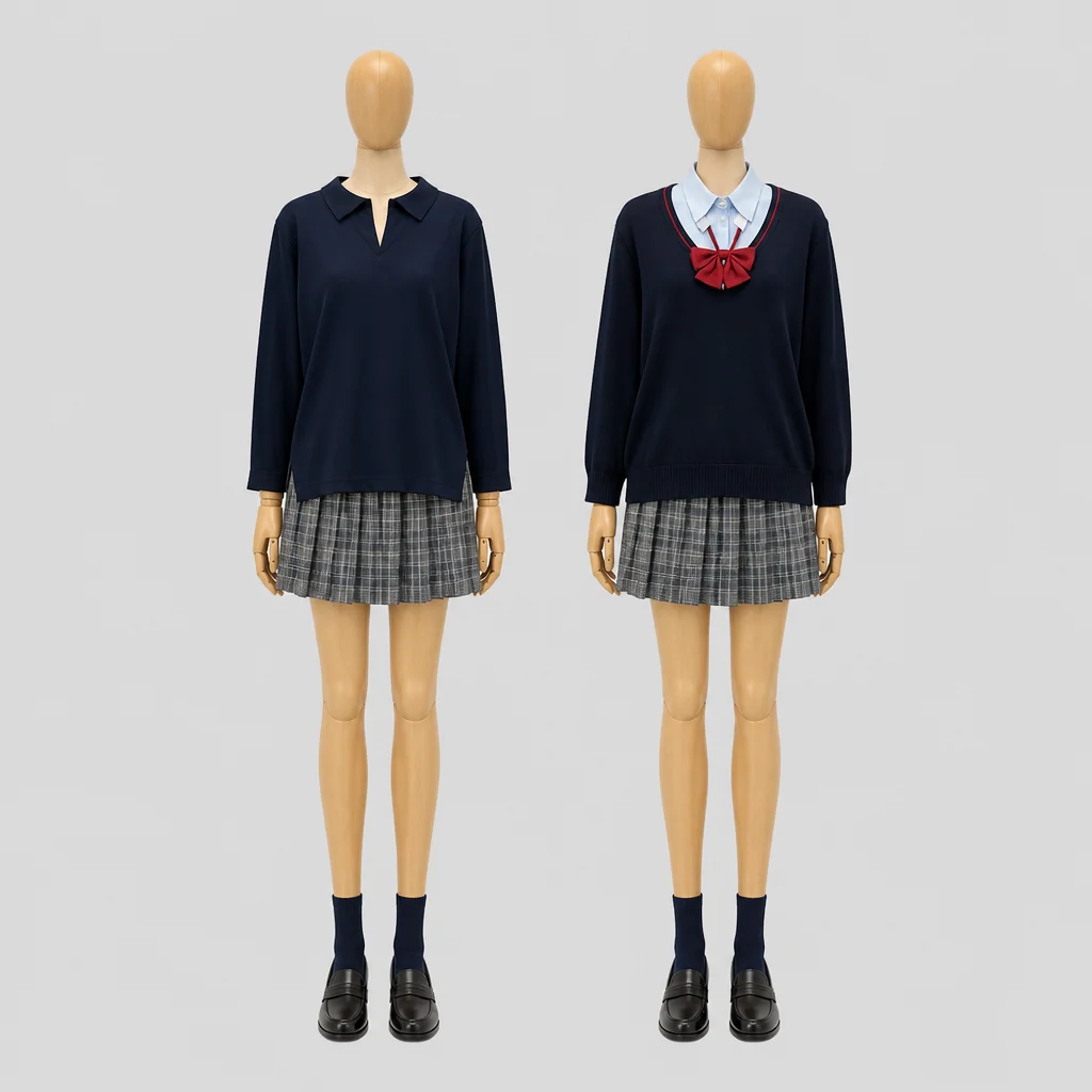 名古屋経済大学高蔵高校の制服のイメージ