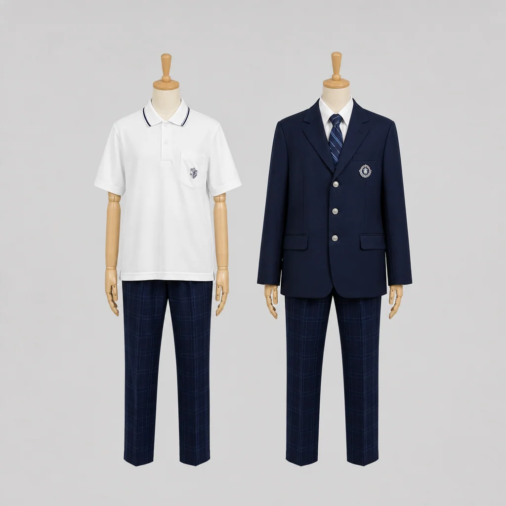 日本福祉大学付属高校の制服のイメージ