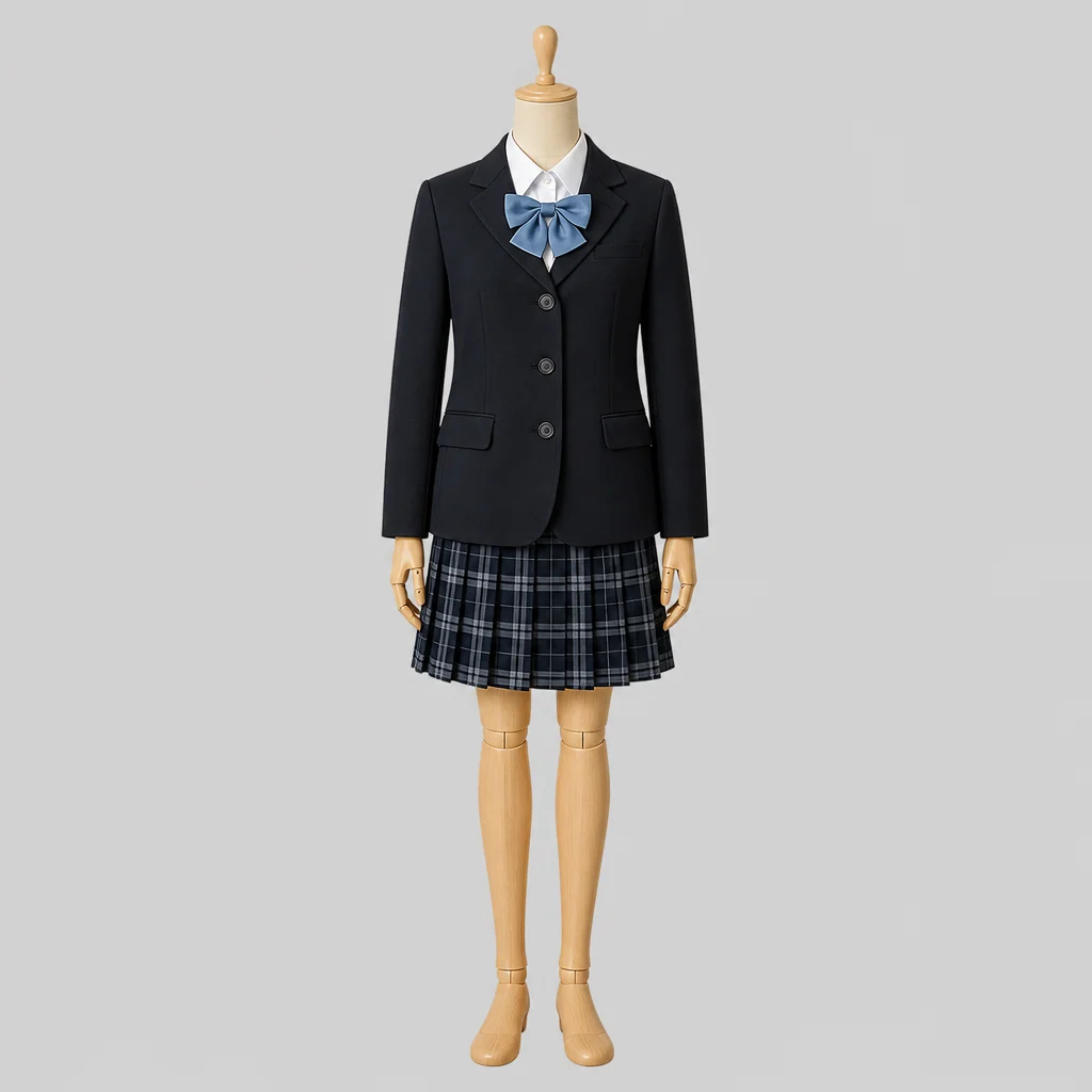 聖カピタニオ女子高校の女子の制服のイメージ