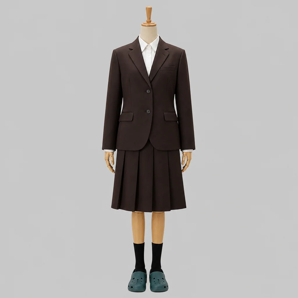 四日市南高校の制服のイメージ