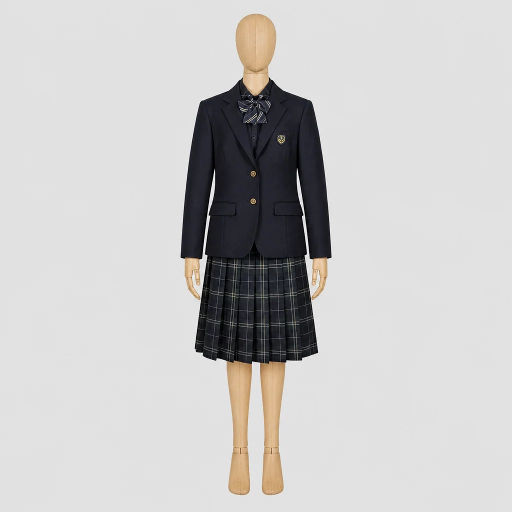 白子高校の女子の制服のイメージ