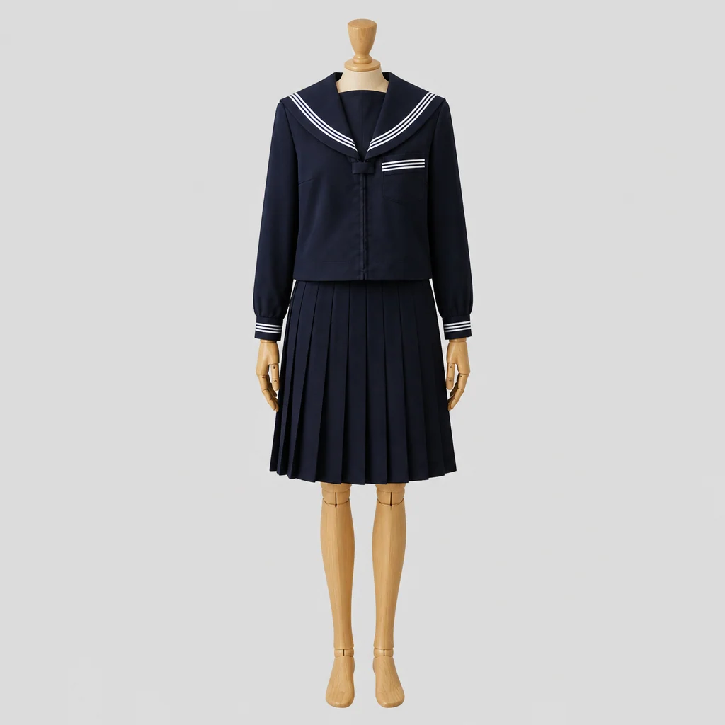 松阪高校の女子の制服のイメージ