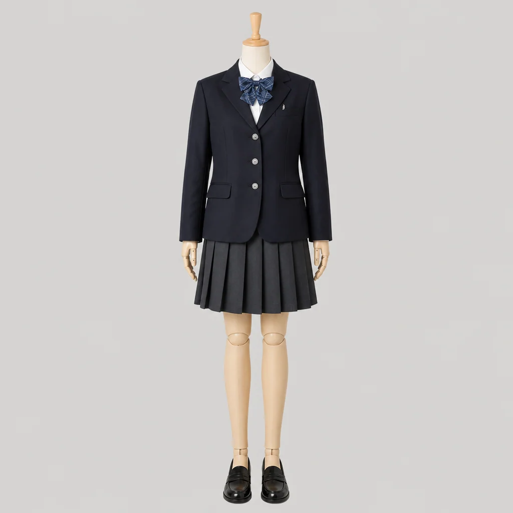 鈴鹿高校の女子の制服のイメージ