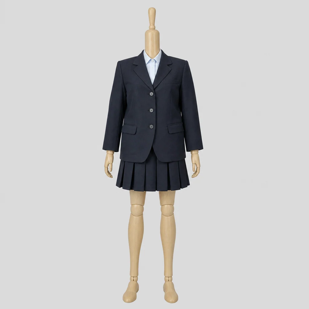 堅田高校の制服のイメージ