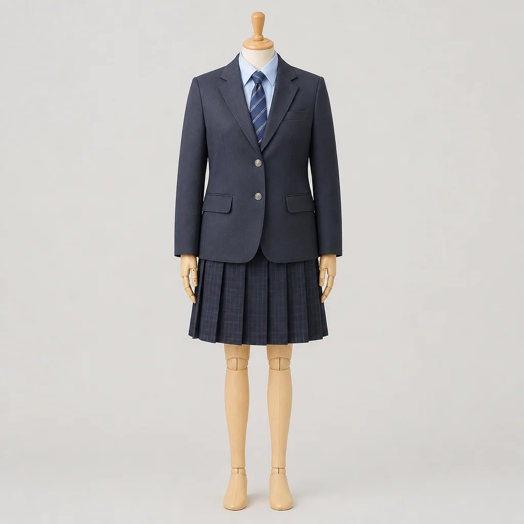 河瀬高校の制服のイメージ